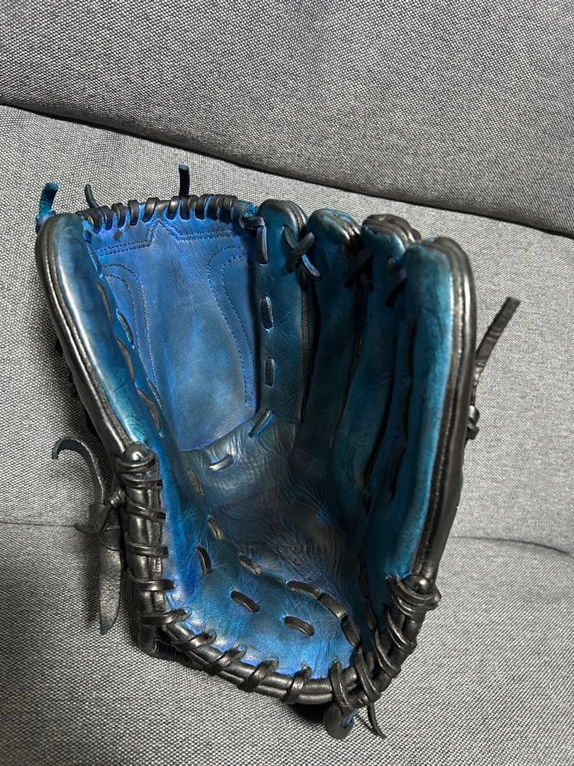 NIKE 一般軟式用 岩隈モデル 改 「山本由伸」風 なんちゃってグラブ ①
