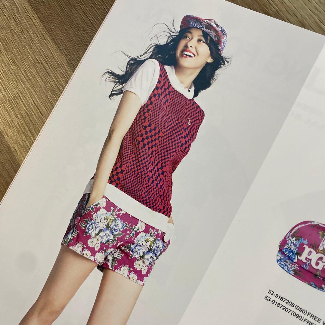 パーリーゲイツ♡ショートパンツ♡ピンク♡花柄♡カタログ掲載♡上田桃子プロ♡M