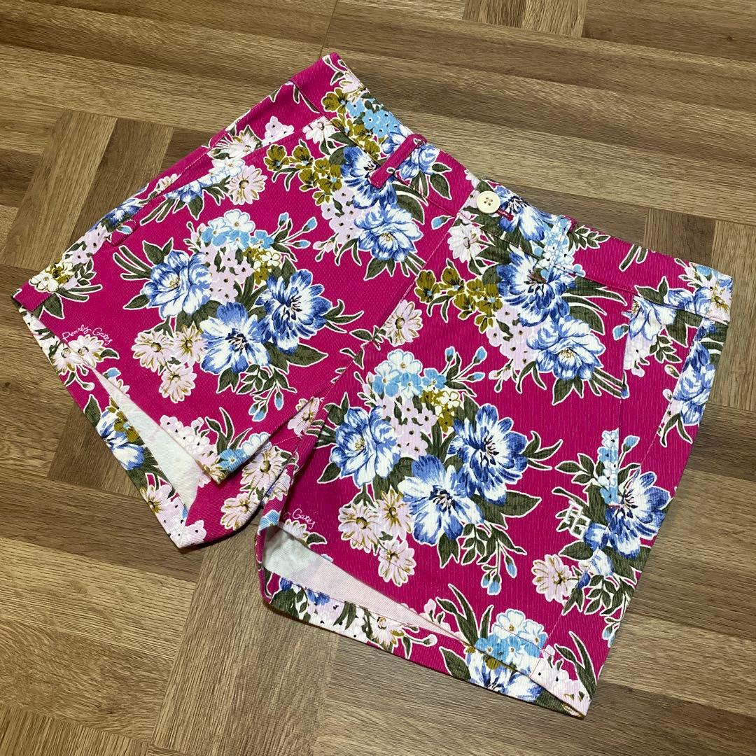 パーリーゲイツ♡ショートパンツ♡ピンク♡花柄♡カタログ掲載♡上田桃子プロ♡M