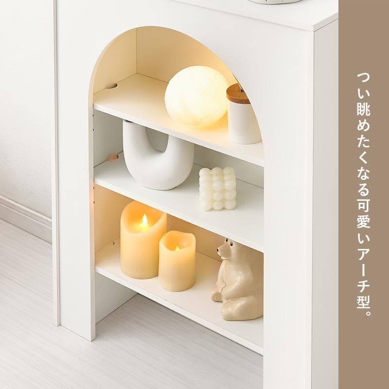 【新品】マントルピース　大人可愛い　収納ラック　アウトレット