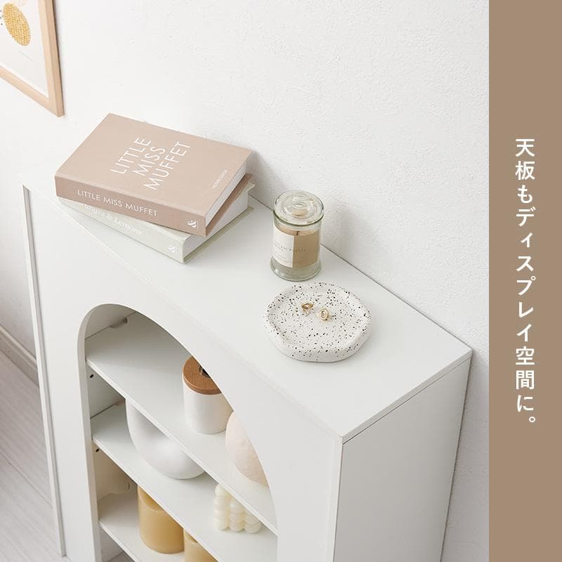 【新品】マントルピース　大人可愛い　収納ラック　アウトレット