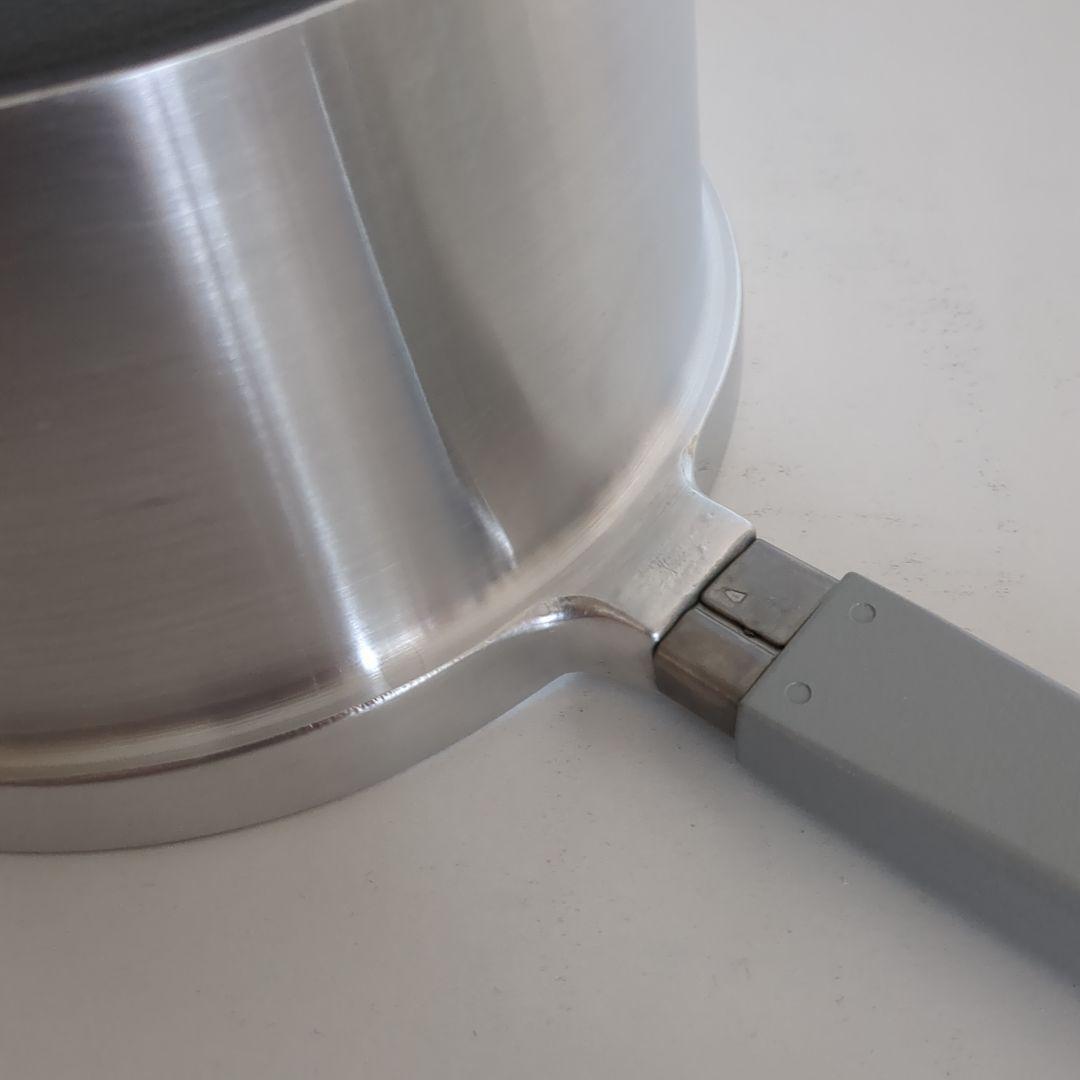 HAL 無水鍋 片手鍋　16.5cm　蓋付き　IH対応　ご飯鍋　 アルミ製