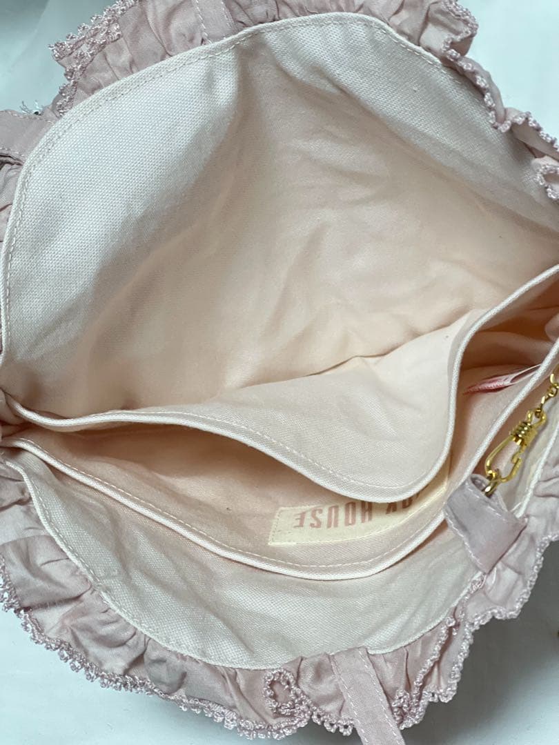 匿名配送/新品未使用 ピンクハウス ピコフリル ハートポシェット ピンク