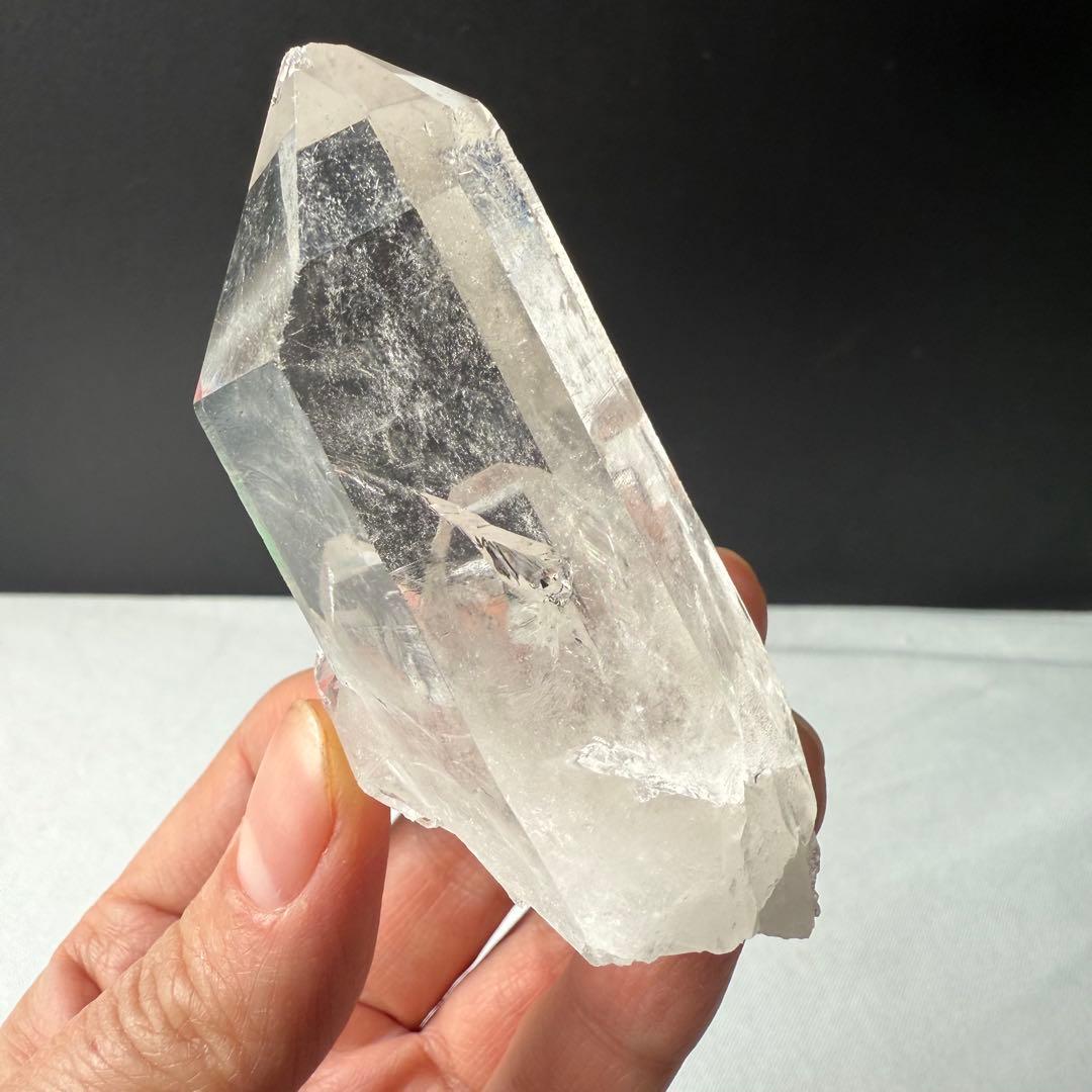 【まめ(´◦ω◦`)】ミナスジェライス州産水晶のポイントNO.020101