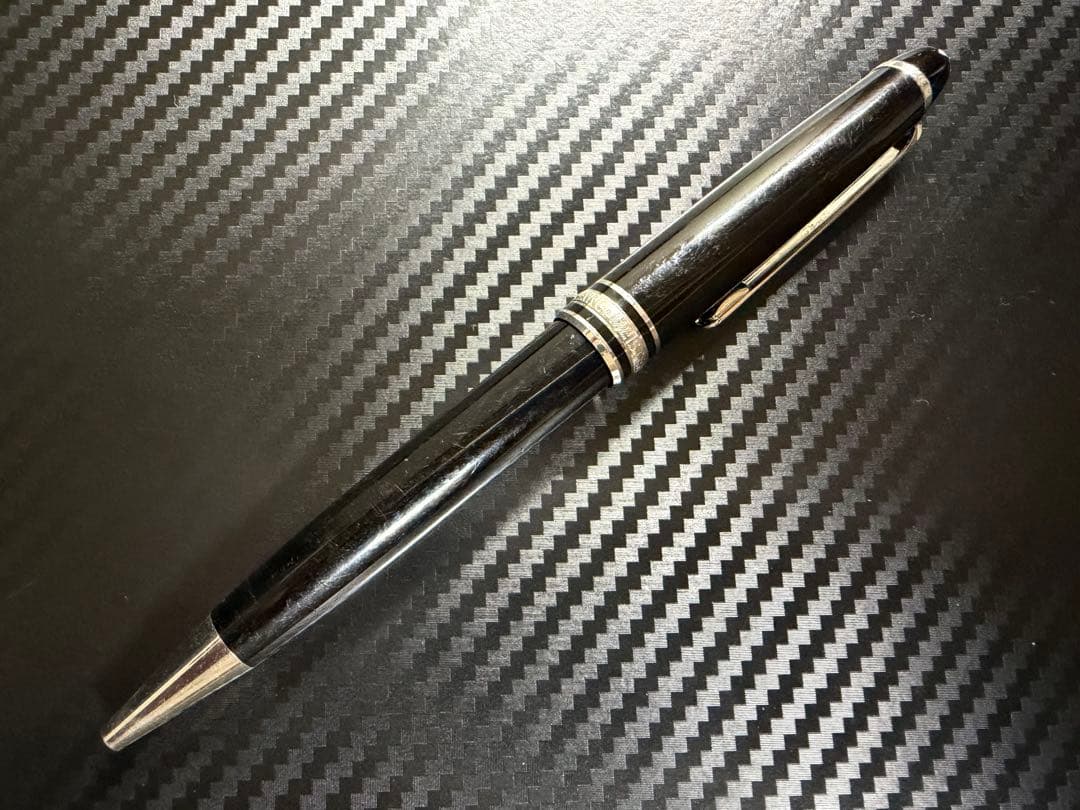 モンブラン マイスターシュテュック P164 プラチナライン ボールペン