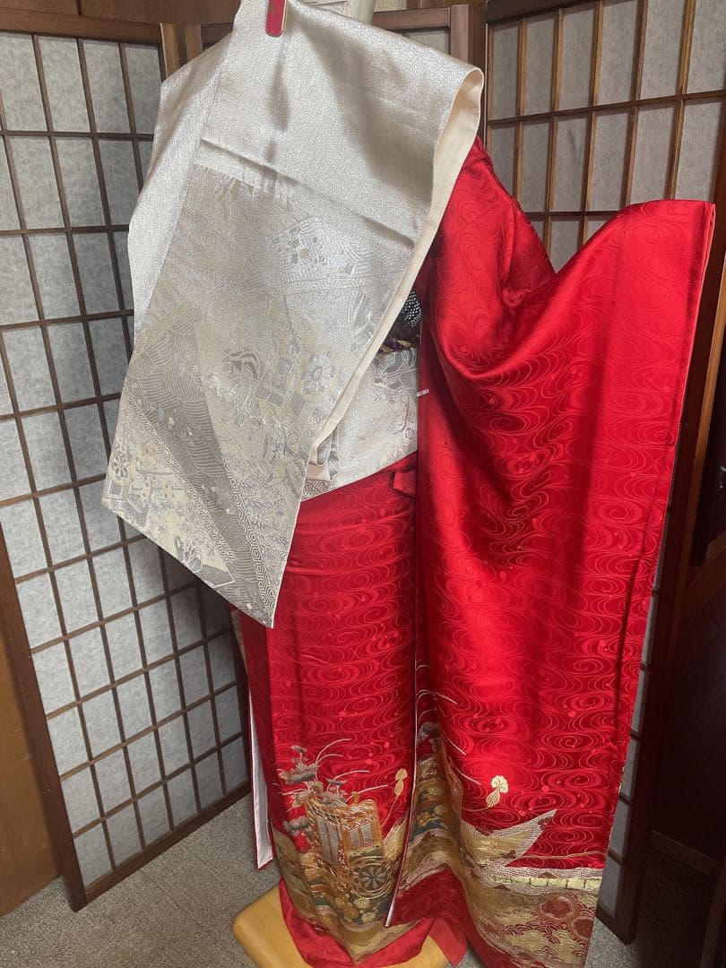 振袖６点セット京友禅金箔仕上げ