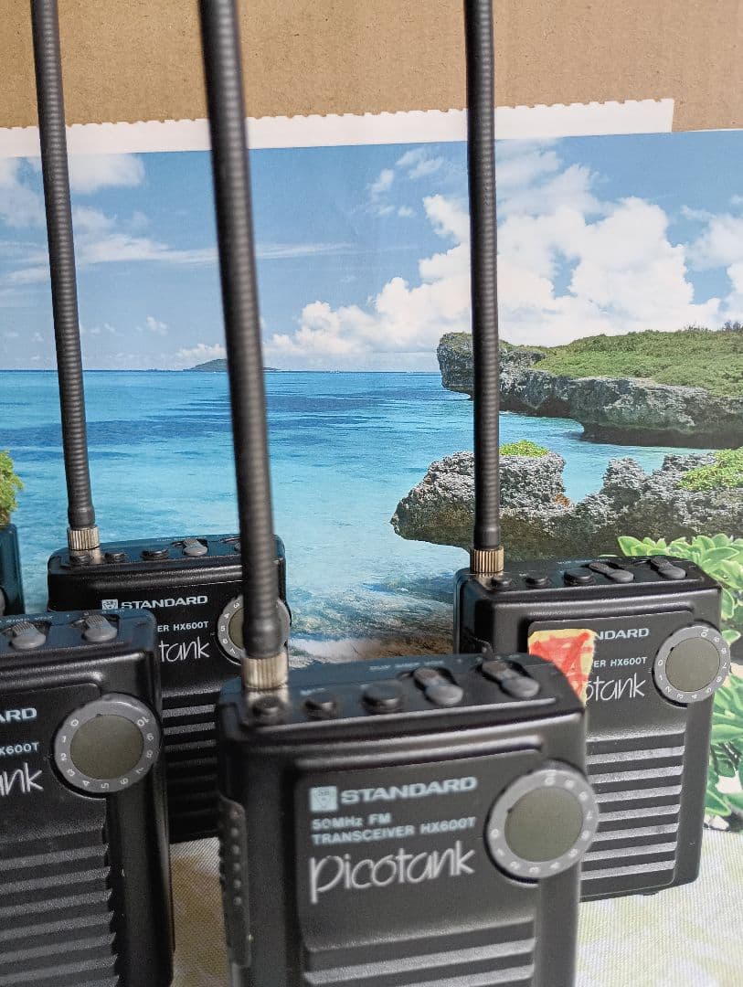 standard50MHz トランシーバー6台
