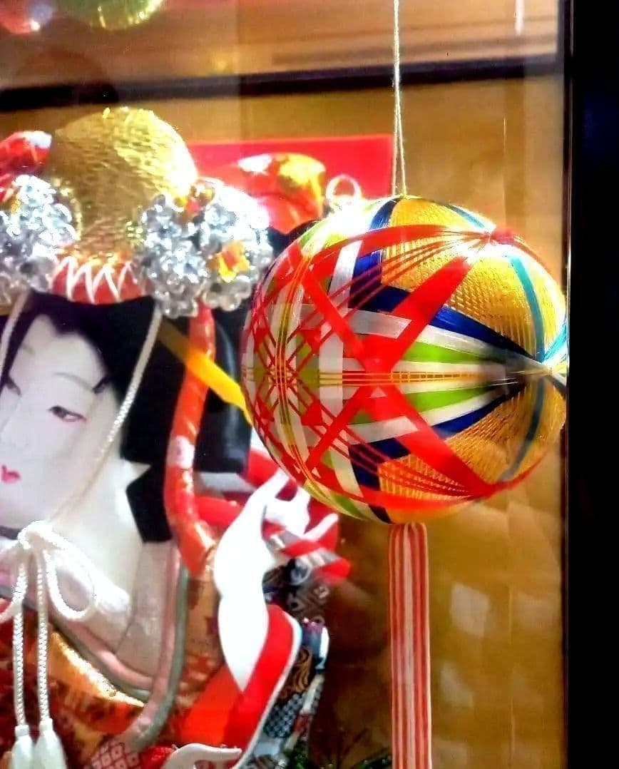 羽子板の飾り人形　破魔弓2点セットお祝いお正月縁起物遊びJAPAN希少大きい迫力