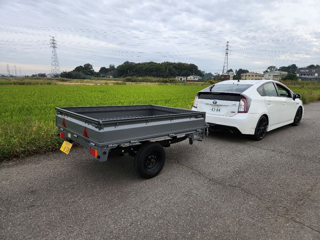 牽引免許の必要の無い公認フルトレーラー 構造変更済み❗
