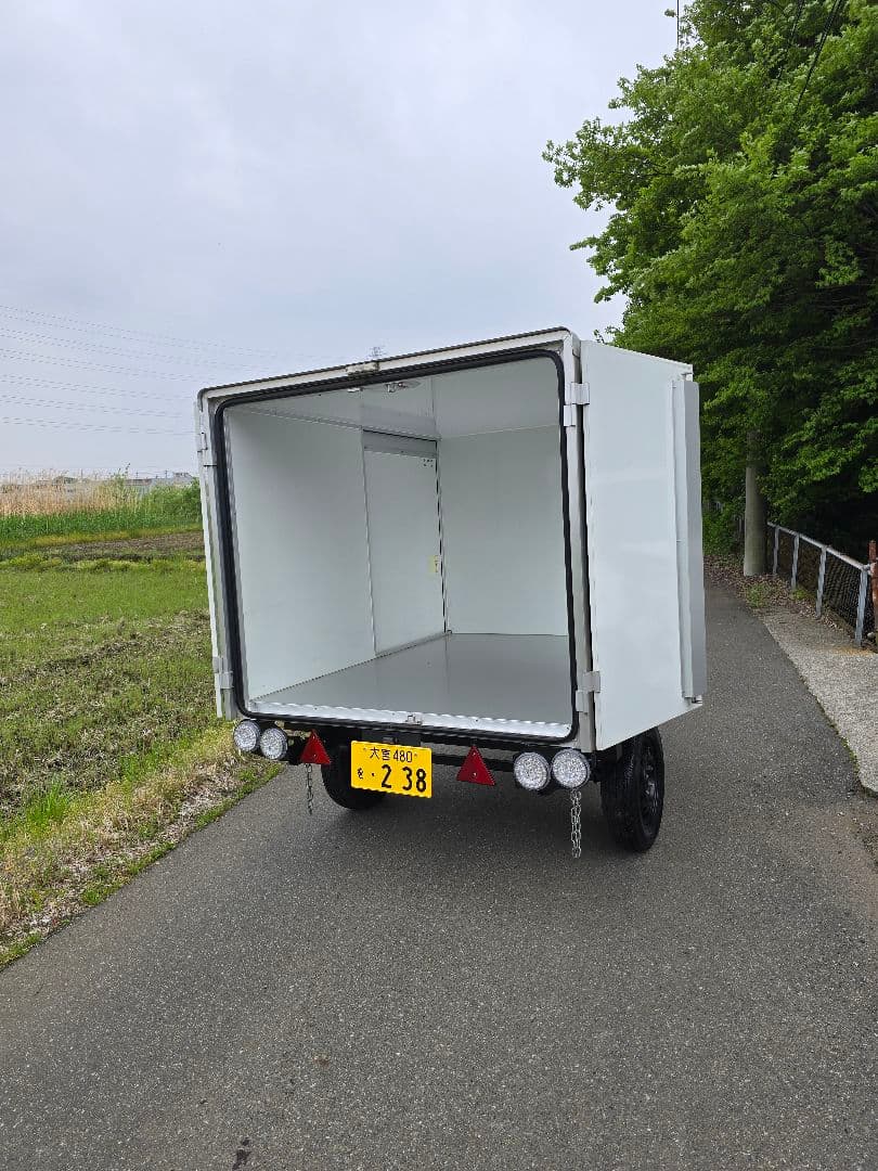 牽引免許の必要の無い公認フルトレーラー 構造変更済み❗