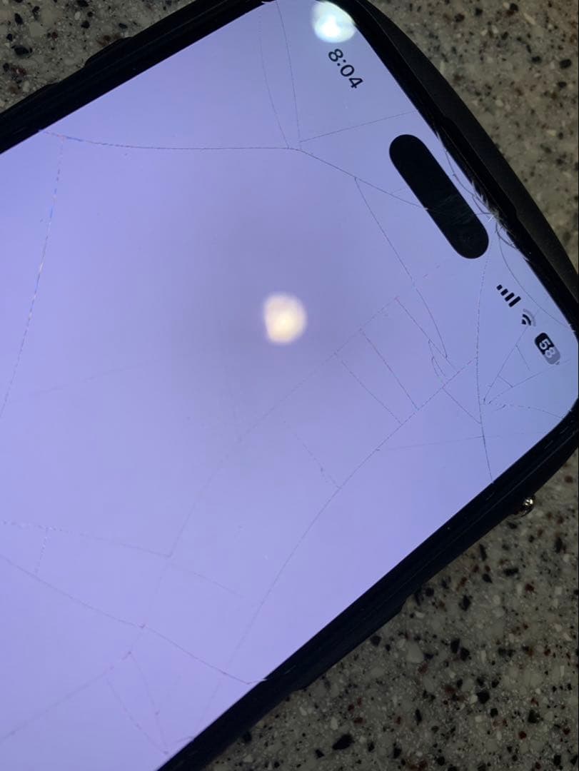 iPhone 16Pro Max 256GB 美品 画面割れ SIMフリー