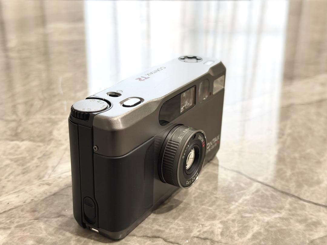動作確認済 CONTAX T2 Titan Black チタンブラック