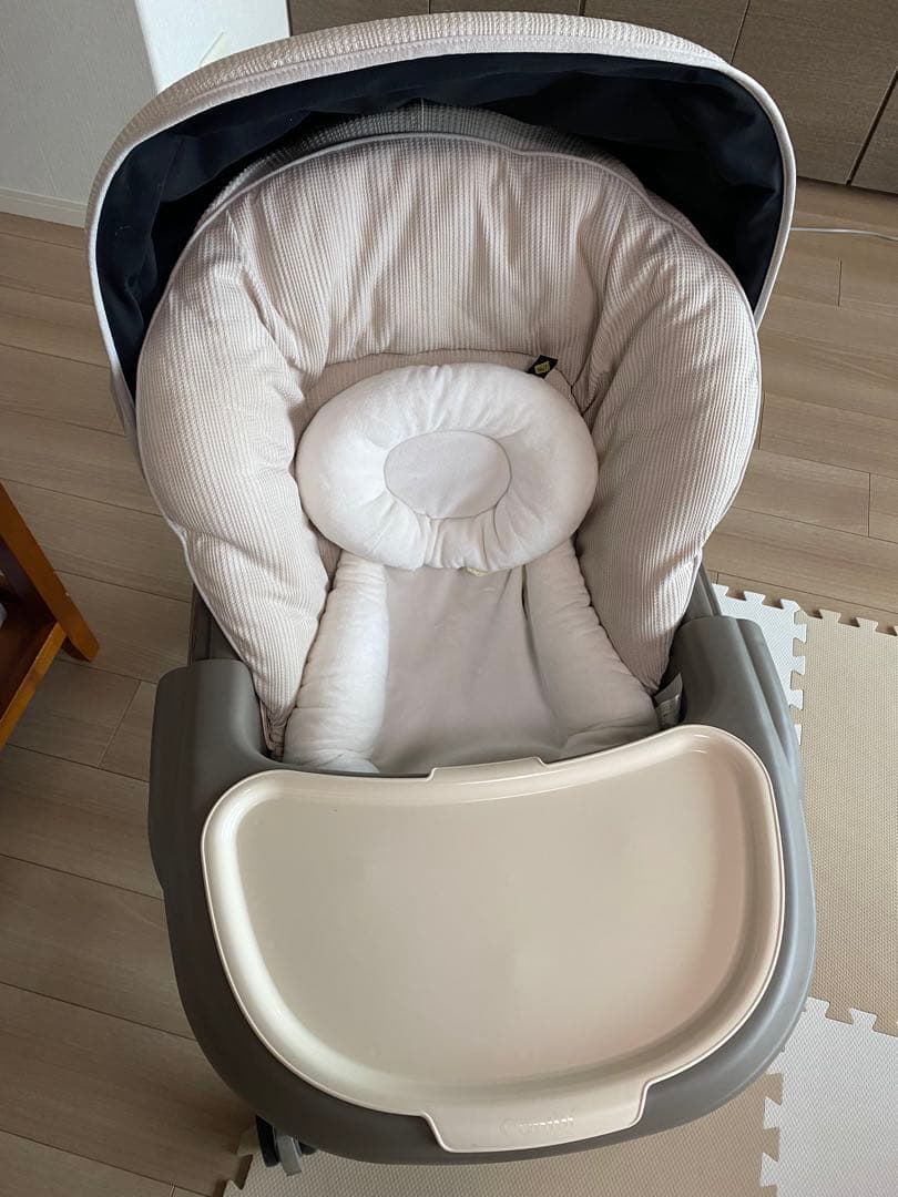 Combi スウィングベッド・チェア グレー・ホワイト