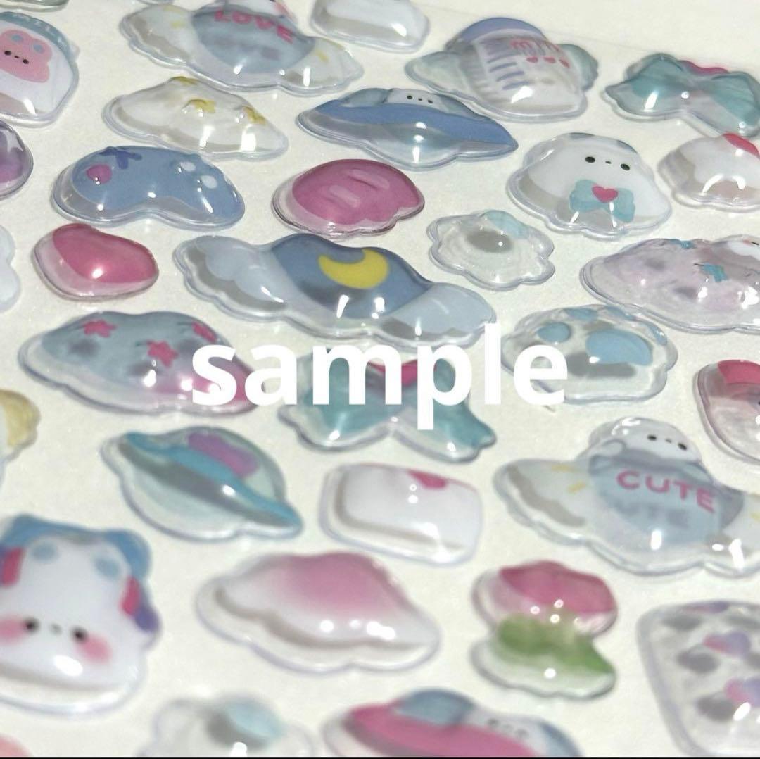 リピ続出⭐️シール帳 A7透明 クリアバインダー シールリフィル 台紙10 ピンク