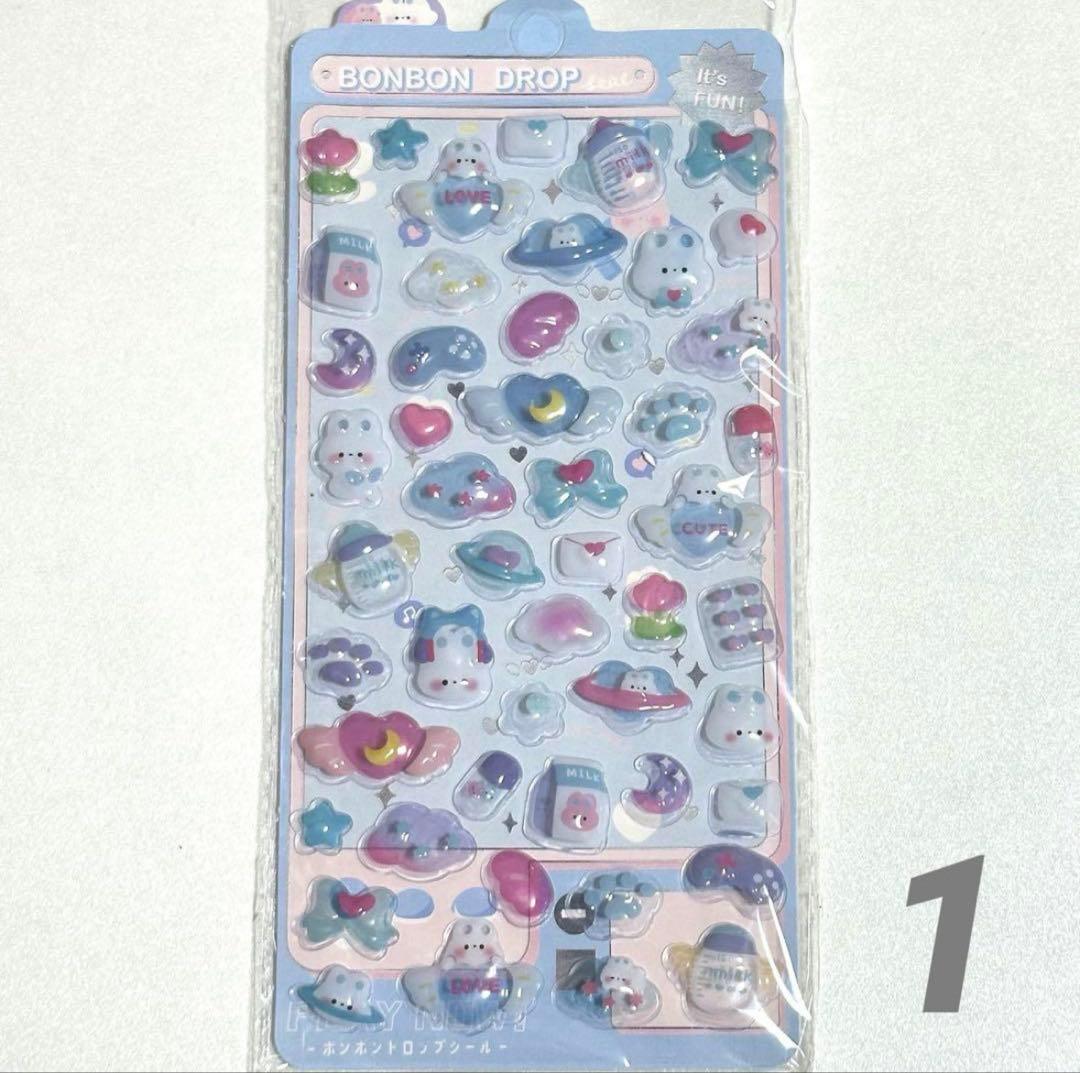 リピ続出⭐️シール帳 A7透明 クリアバインダー シールリフィル 台紙10 ピンク