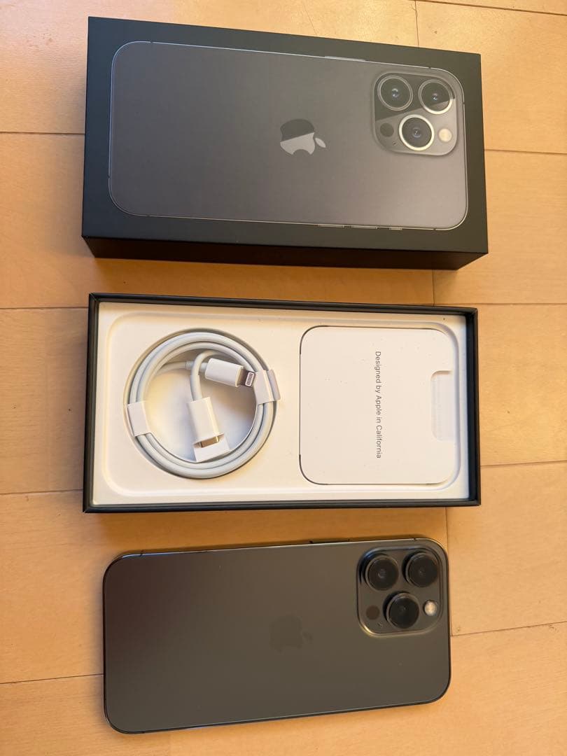 【美品】Apple iPhone 13 Pro グラファイト