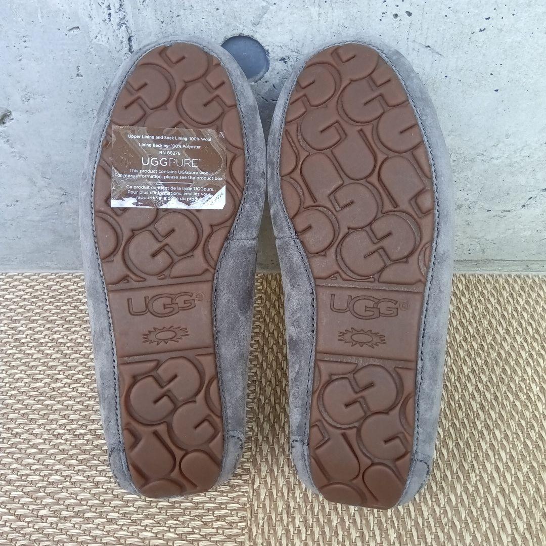 【未使用】UGG アグ DAKOTA ダコタ　モカシン ムートン 22cmグレー