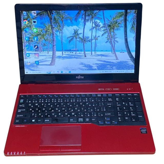 初心者でも安心！ 届いてすぐ使える 富士通 ノートパソコン セットアップ済み！