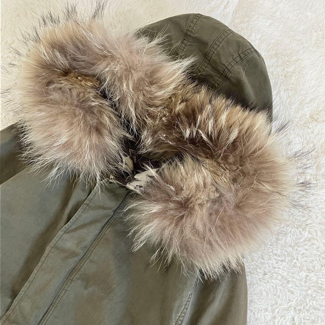 完売品 SASQUATCHfabrix. 裏地ブリーチ加工 モッズコート S