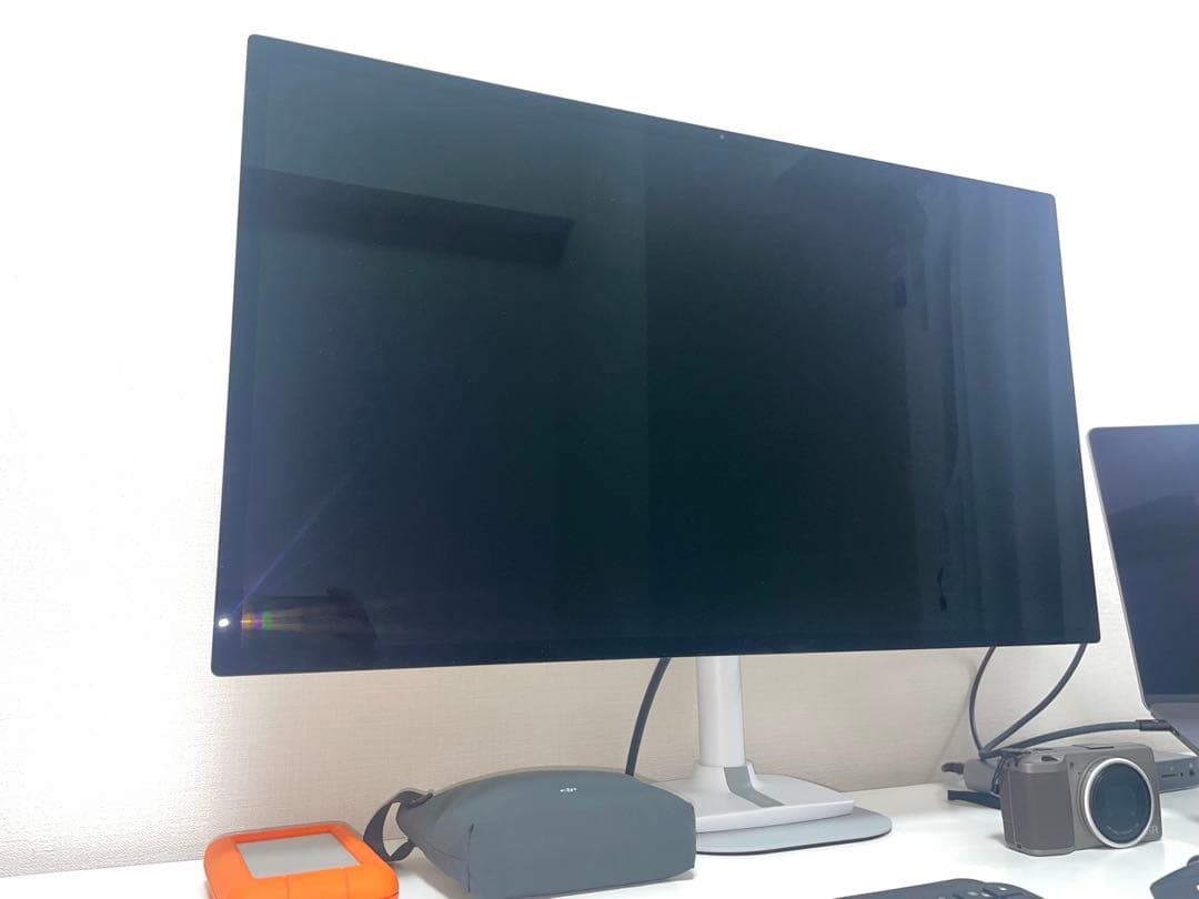 YK4点セットAppleStudioDisplayモニターアームキーボード