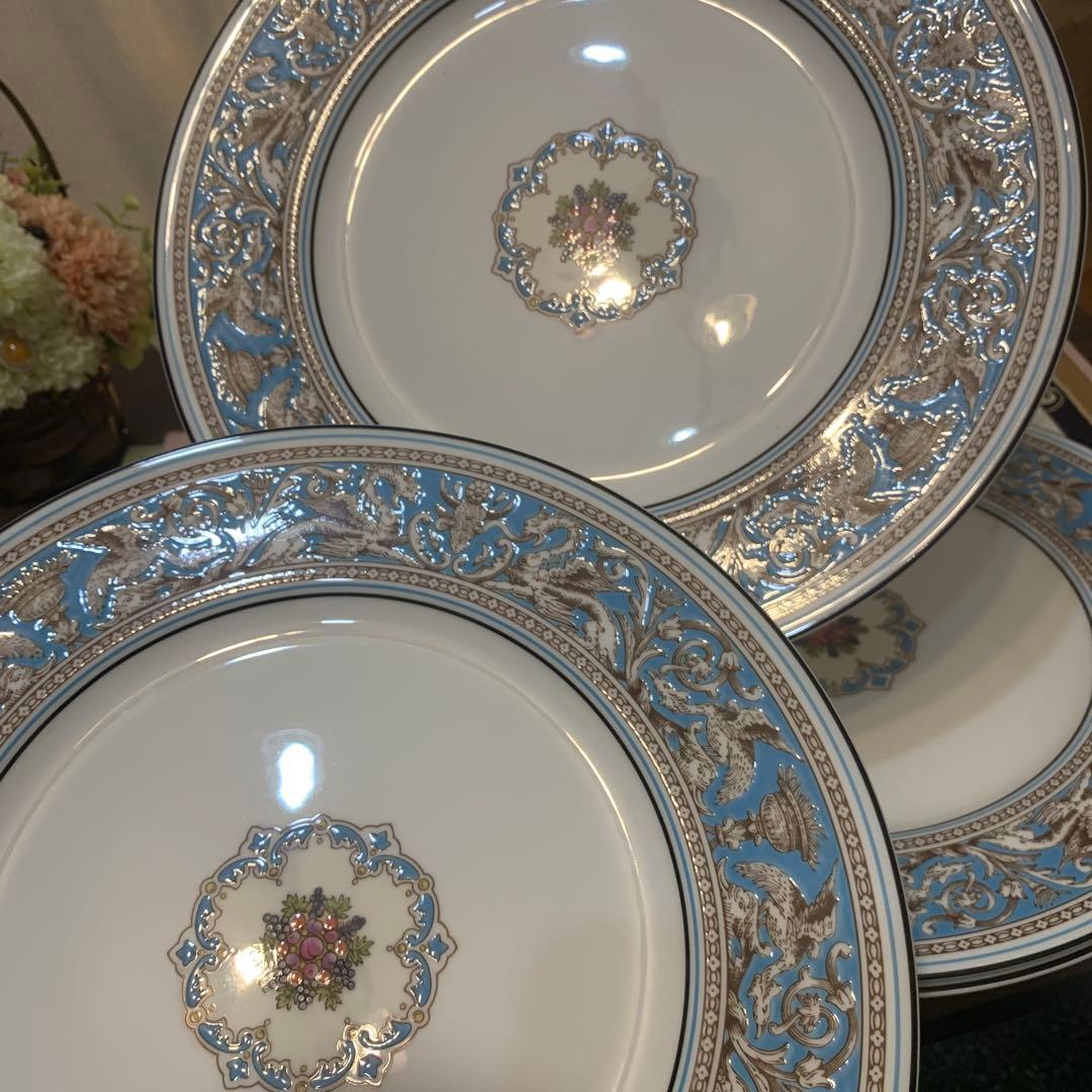 ウェッジウッド フロレンティーン　ターコイズ　27cm ディナープレート　6枚