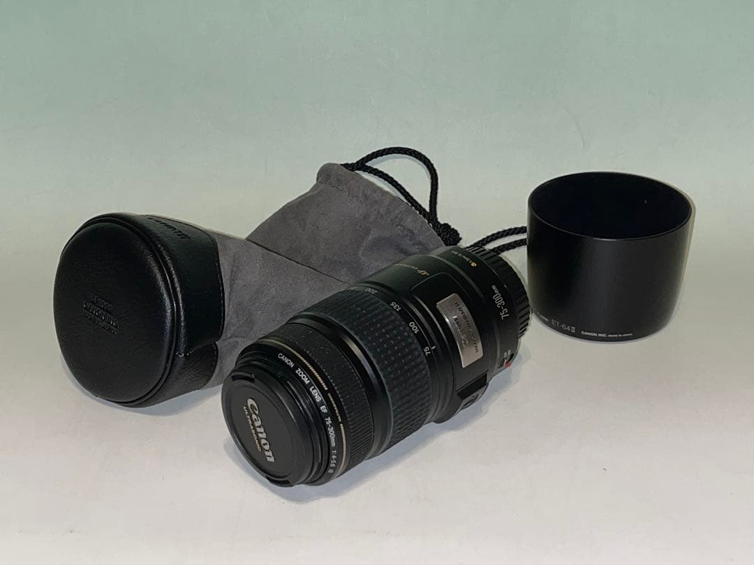 Canon EF 75-300mm F4-5.6 IS USM ズームレンズ望遠