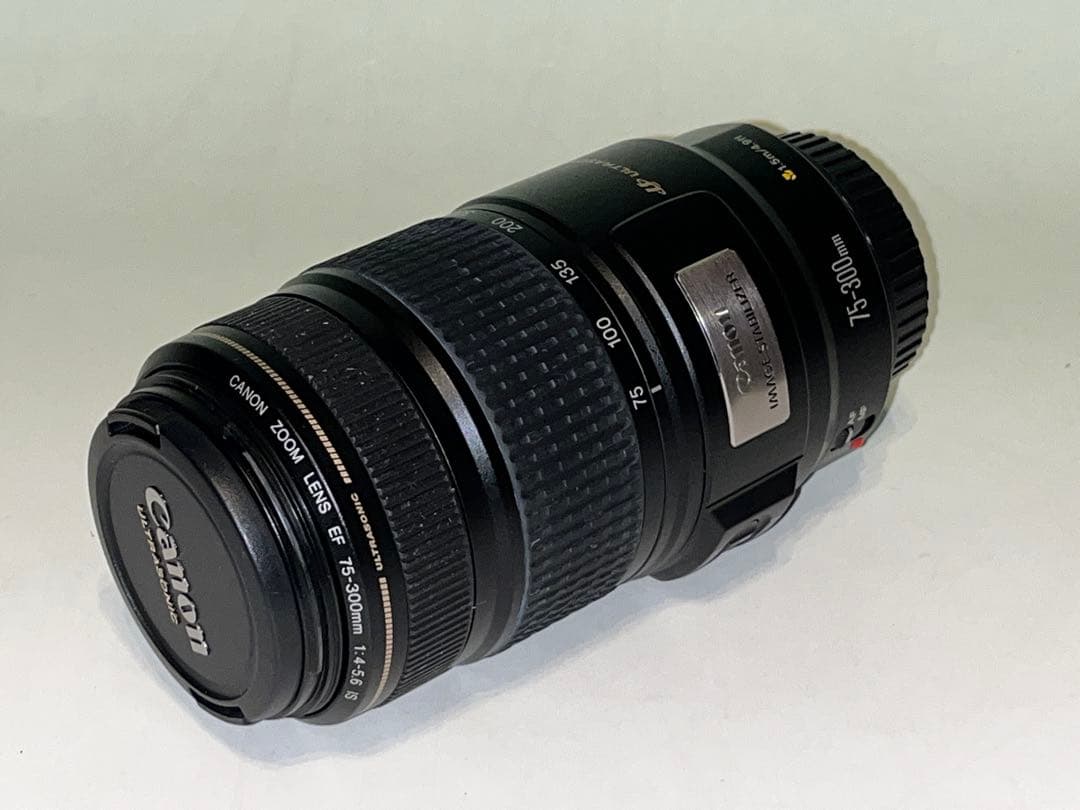 Canon EF 75-300mm F4-5.6 IS USM ズームレンズ望遠