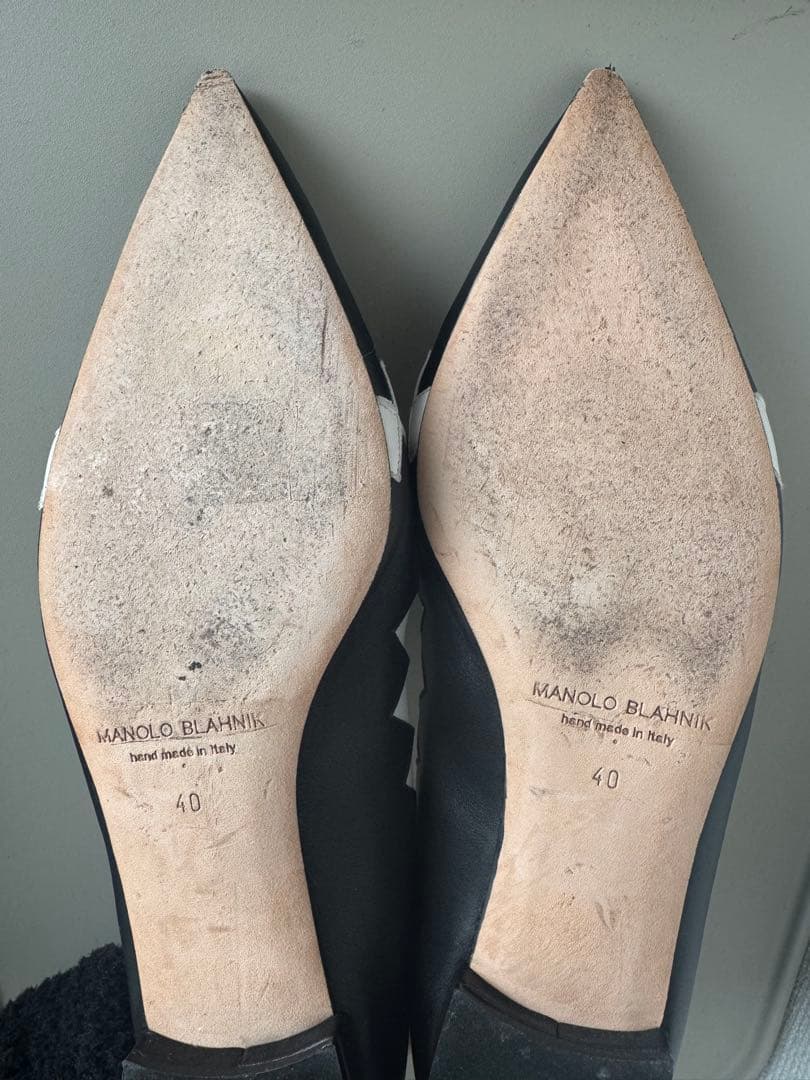 MANOLO BLAHNIK フラットシューズ 40