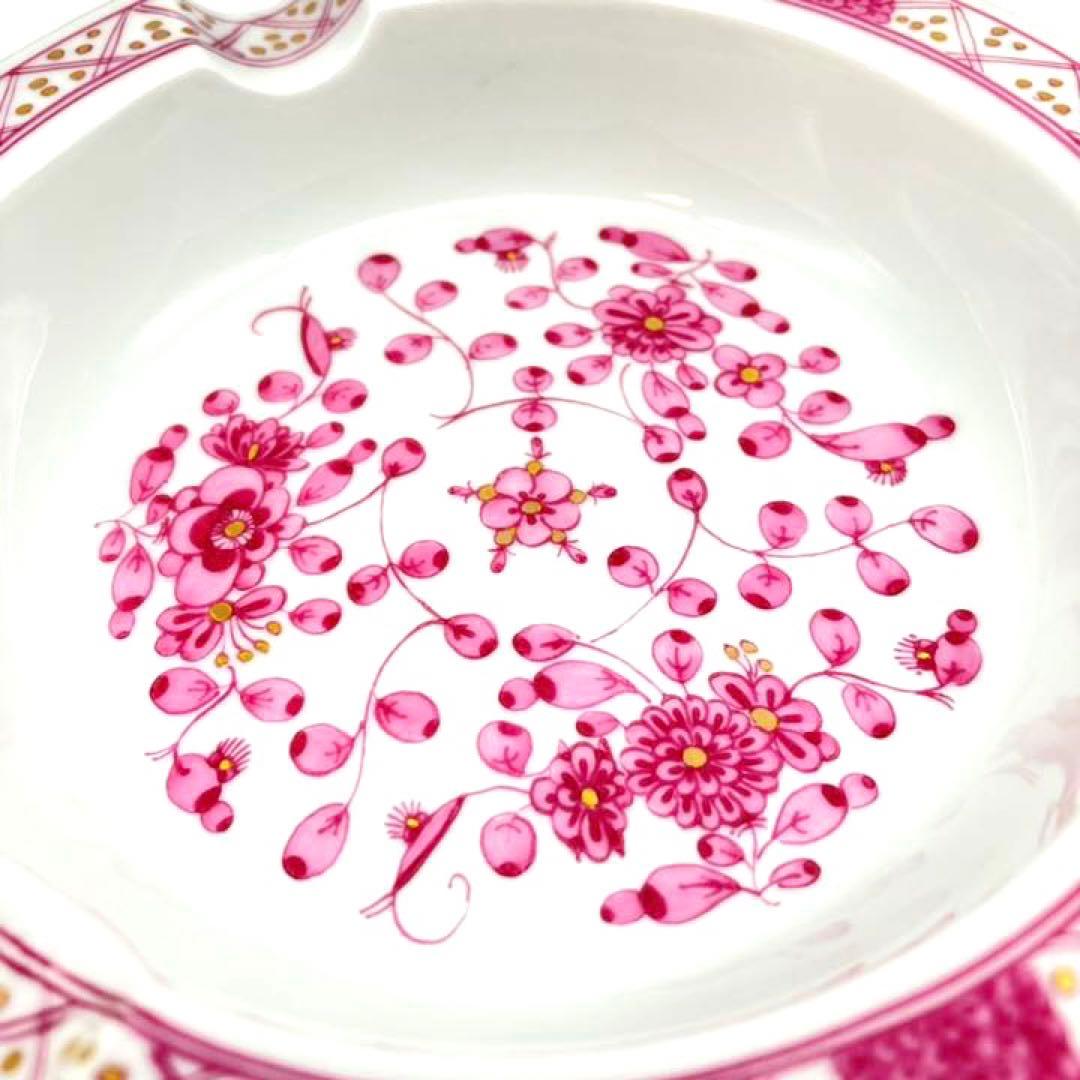 【未使用品】マイセン 灰皿 インドの華