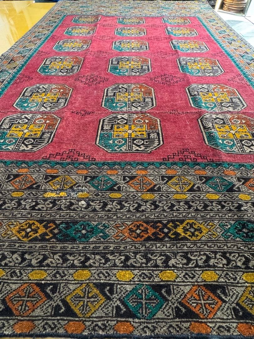 ペルシャ ビンテージ トルクメン絨毯