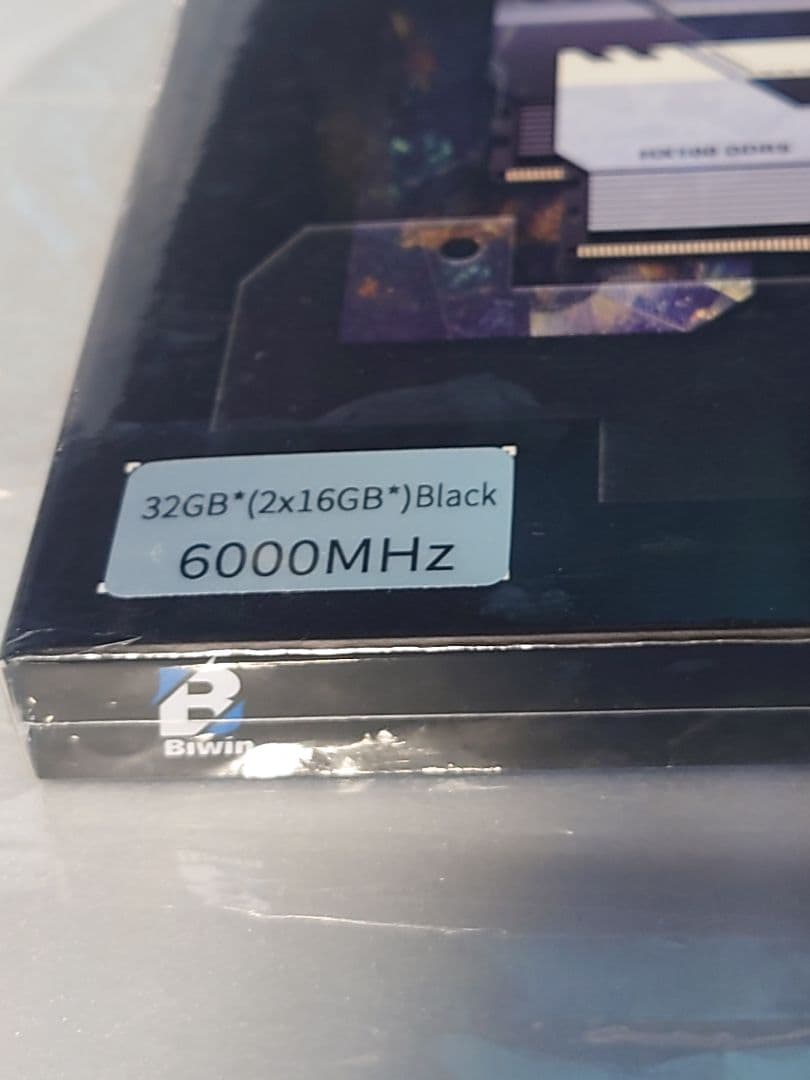 Biwin HX100 DDR5 6000MHz 32GB(16GB×2) クロ