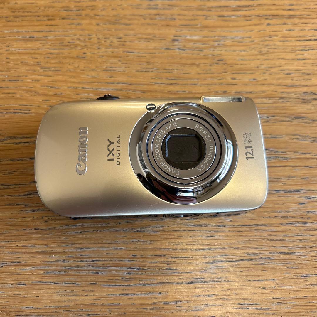 【ゴールド・箱説付】Canon IXY DIGITAL 510 IS デジカメ
