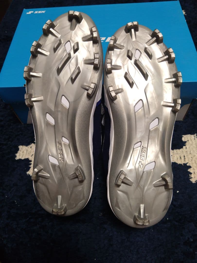 ハ*ネ様 SSK プロエッジ野球スパイクMC-VC-R ブルー/ホワイト 25.