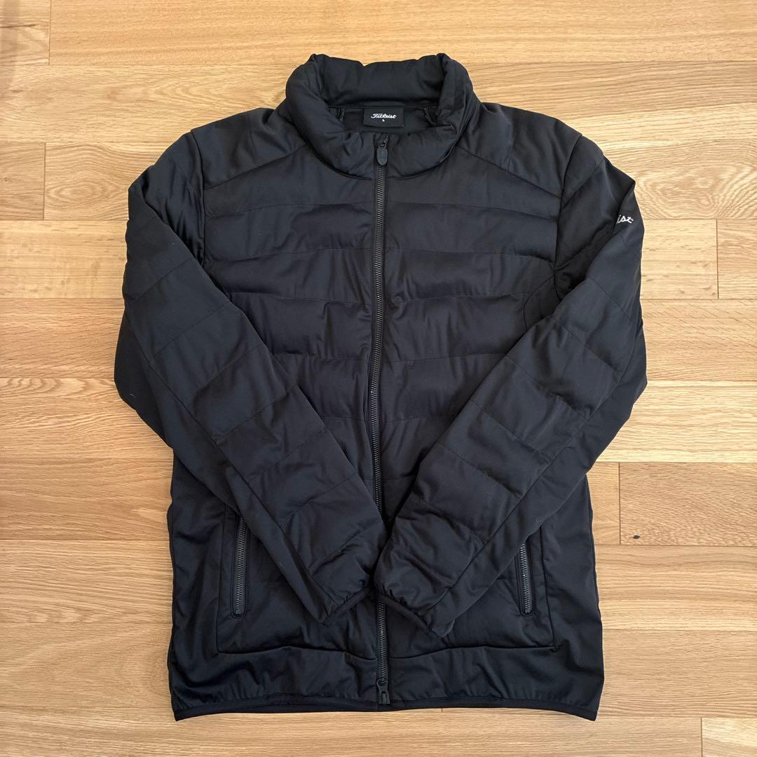 Titleist タイトリストブラック中綿入りジャケット L