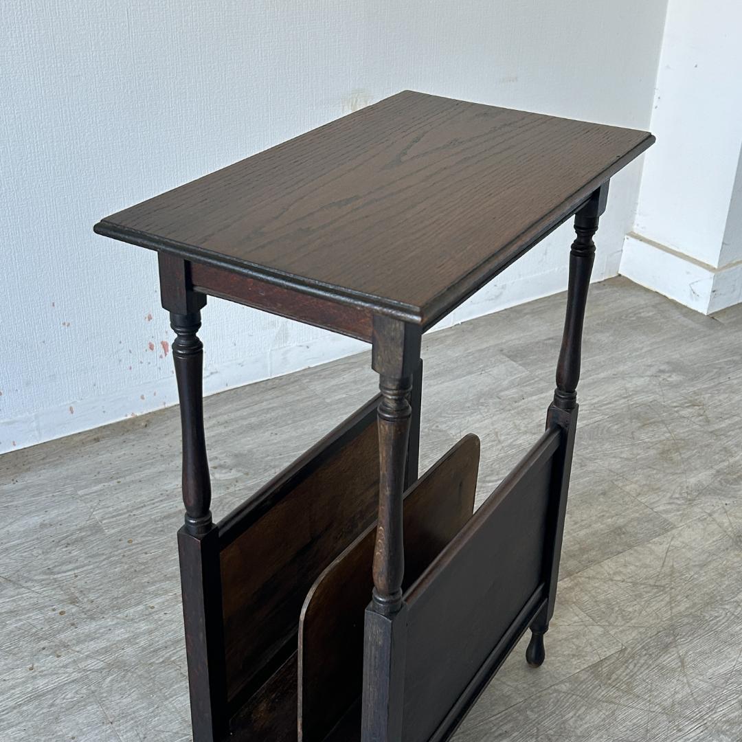 イギリス アンティーク家具 マガジンラック 1930年頃 856A