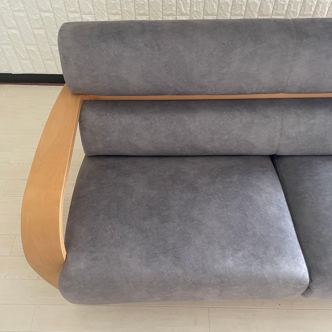 都内23区送料無料✨フジファニチャー✨ 3人掛けソファ