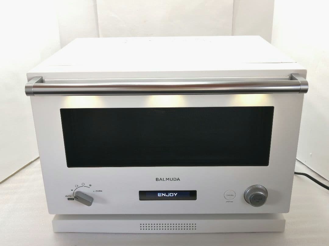 バルミューダデザイン　オーブンレンジ　ホワイト　21年製　028