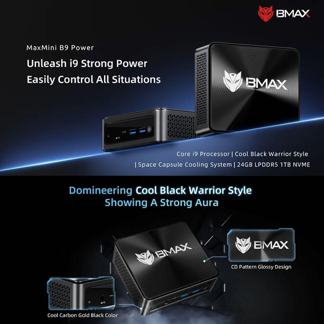 Bmax B9 ミニPC Core i9-12900H