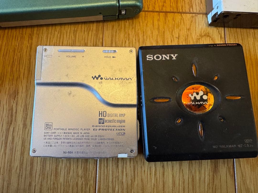 ポータブルCD プレーヤー　MD カセットテープ　panasonic まとめて