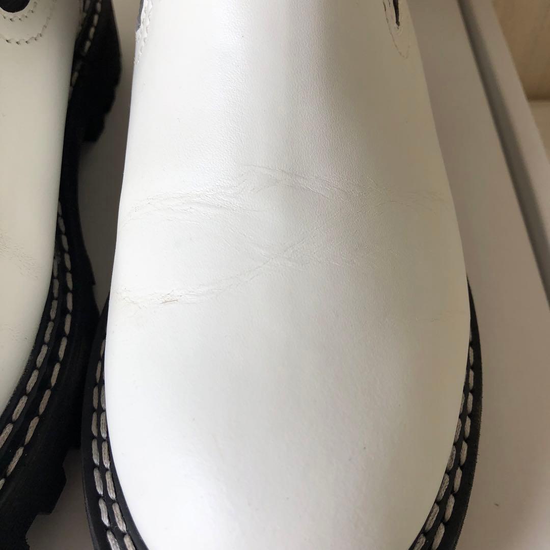 GALERIE VIE LOVO サイドゴアブーツ ホワイト 37