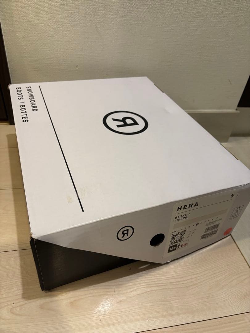 RIDE HERA ホワイト ブーツ ダブルボア 22~22.5cm