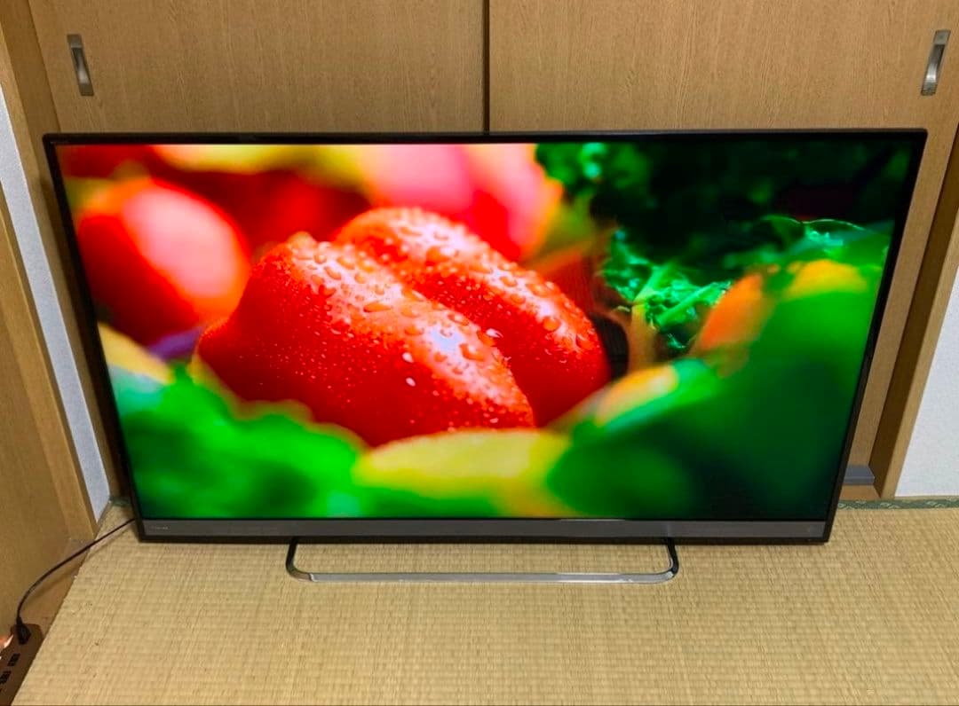 4K TOSHIBA 50型スマートテレビ 地上波/動画アプリ