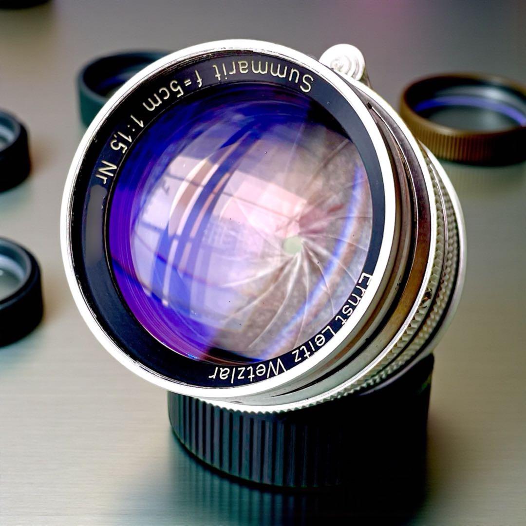【2026年2月OH済票付】Leica Summarit 50mm f1.5