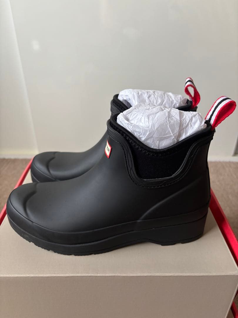 ハンター（Hunter）レインブーツ プレイ ネオプレーン チェルシー　UK5