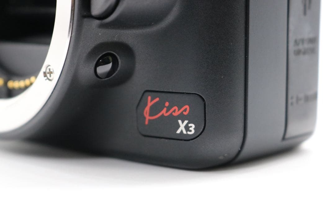 超美品 【Canon EOS Kiss X3 レンズセット】 初期不良返品あり