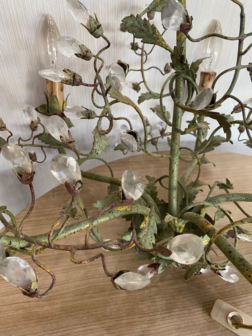 De Luce ド・ルーチェ シャンデリア　5灯　植物　アンティーク