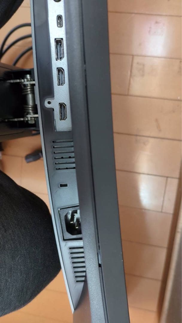 DELL 大型曲面モニター HDMI接続