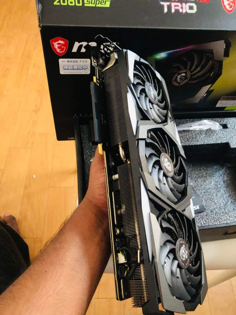 グラフィックボード・グラボ・ビデオカード RTX2080 SUPER  Msi Gaming X Trio