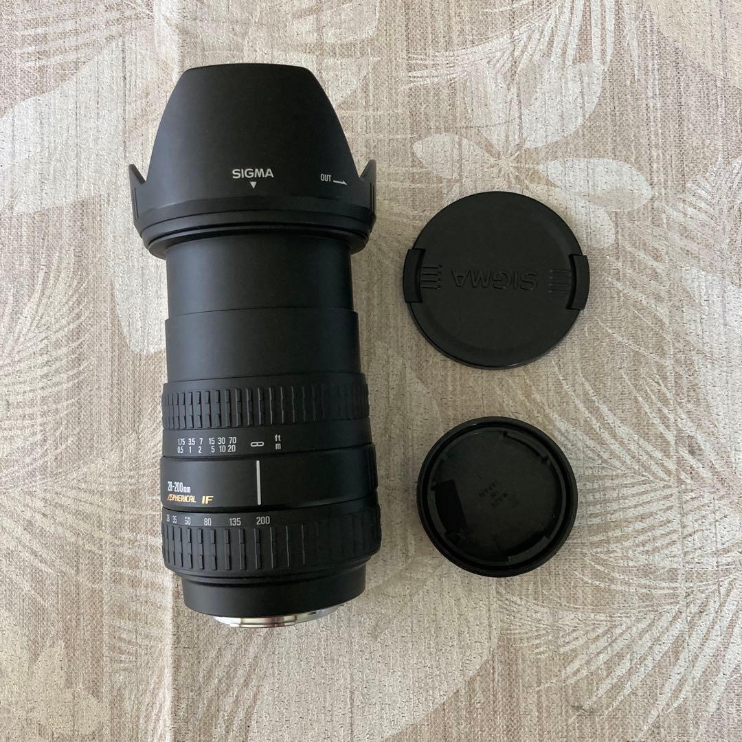 レンズ(ズーム) SIGMA AF-MF ZOOM LENS 28-200mm F3.5-5.6