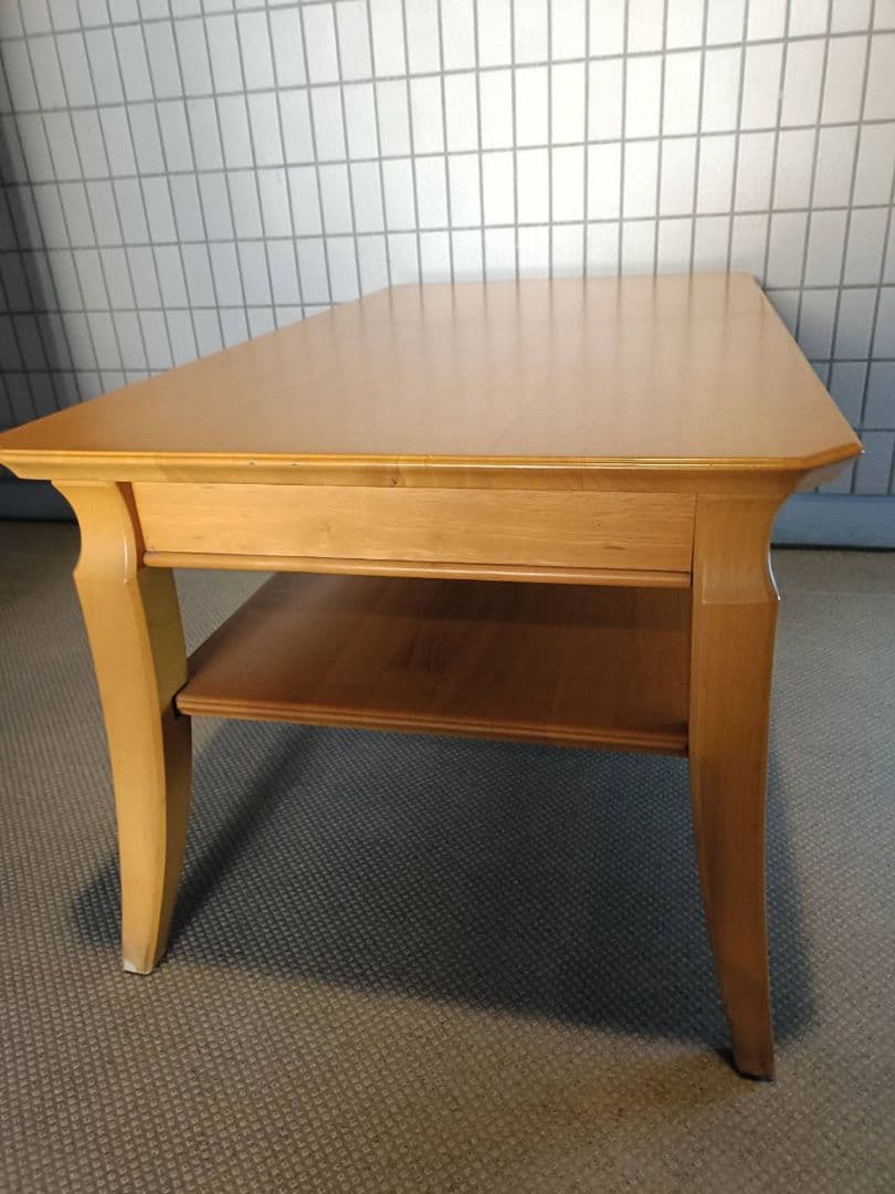 天然木　ナチュラル　センターテーブル　ローテーブル